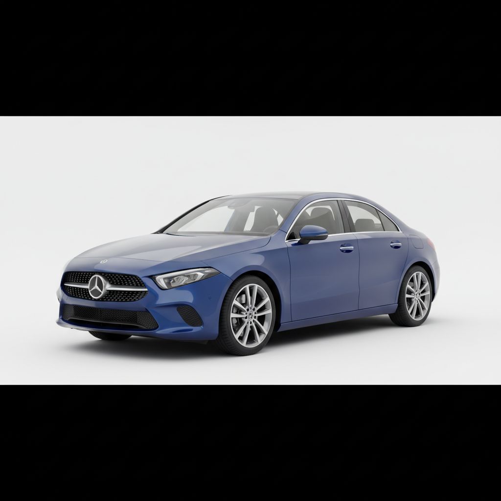 Mercedes-Benz A-Class Sedan V177 2018 — widok boczny