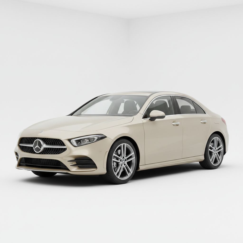 Mercedes-Benz A-Class Sedan V177 2018 — widok boczny