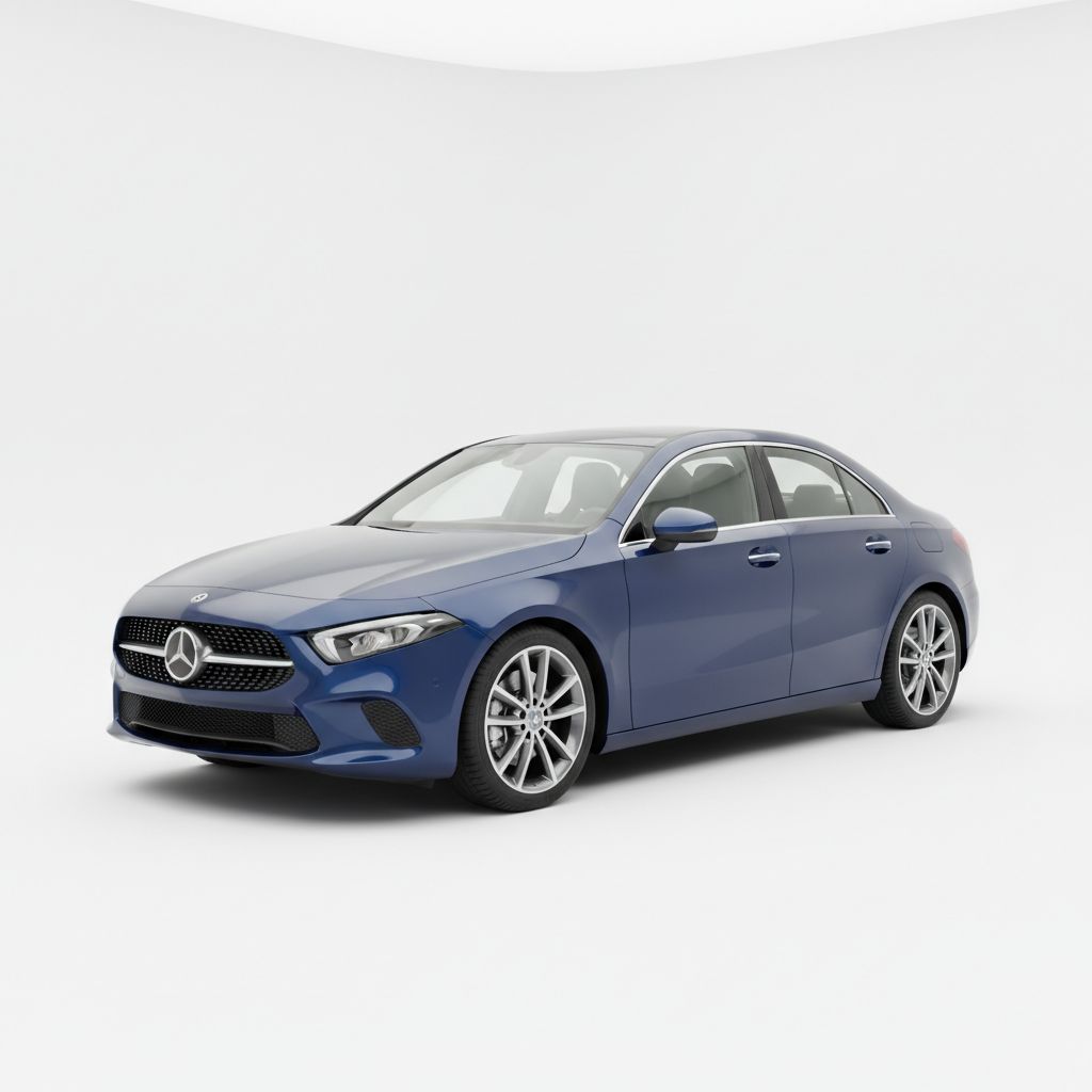 Mercedes-Benz A-Class Sedan V177 2018 — widok boczny