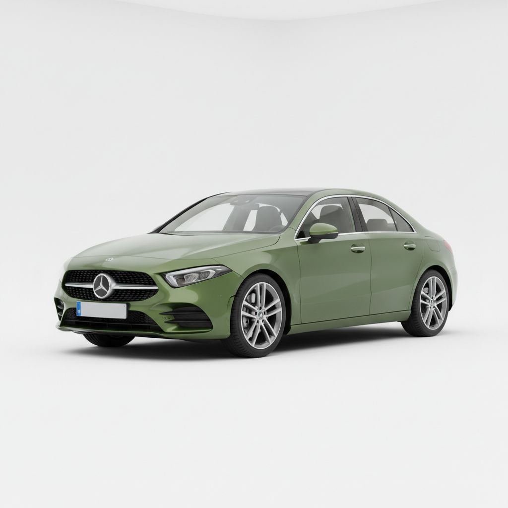 Mercedes-Benz A-Class Sedan V177 2018 — widok boczny