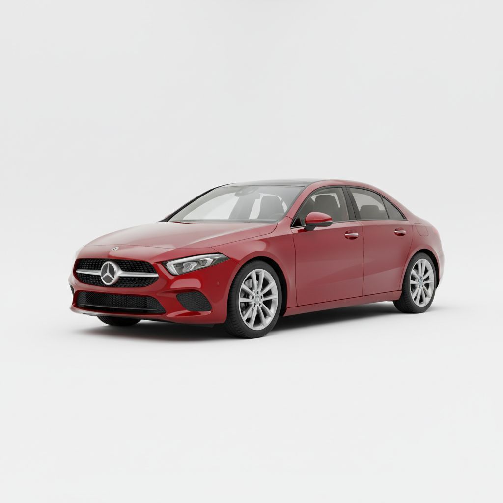 Mercedes-Benz A-Class Sedan V177 2018 — widok boczny