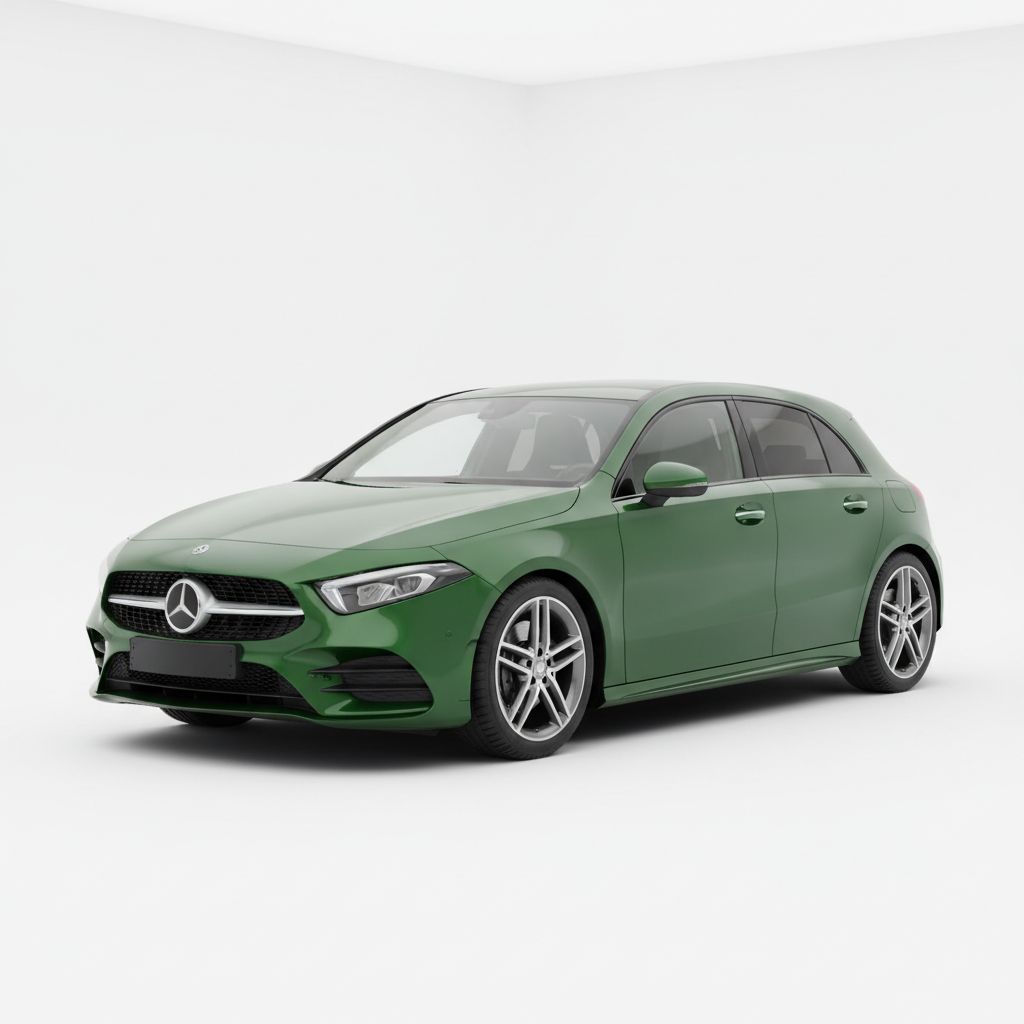 Mercedes-Benz A-Class W177 2018 — widok boczny