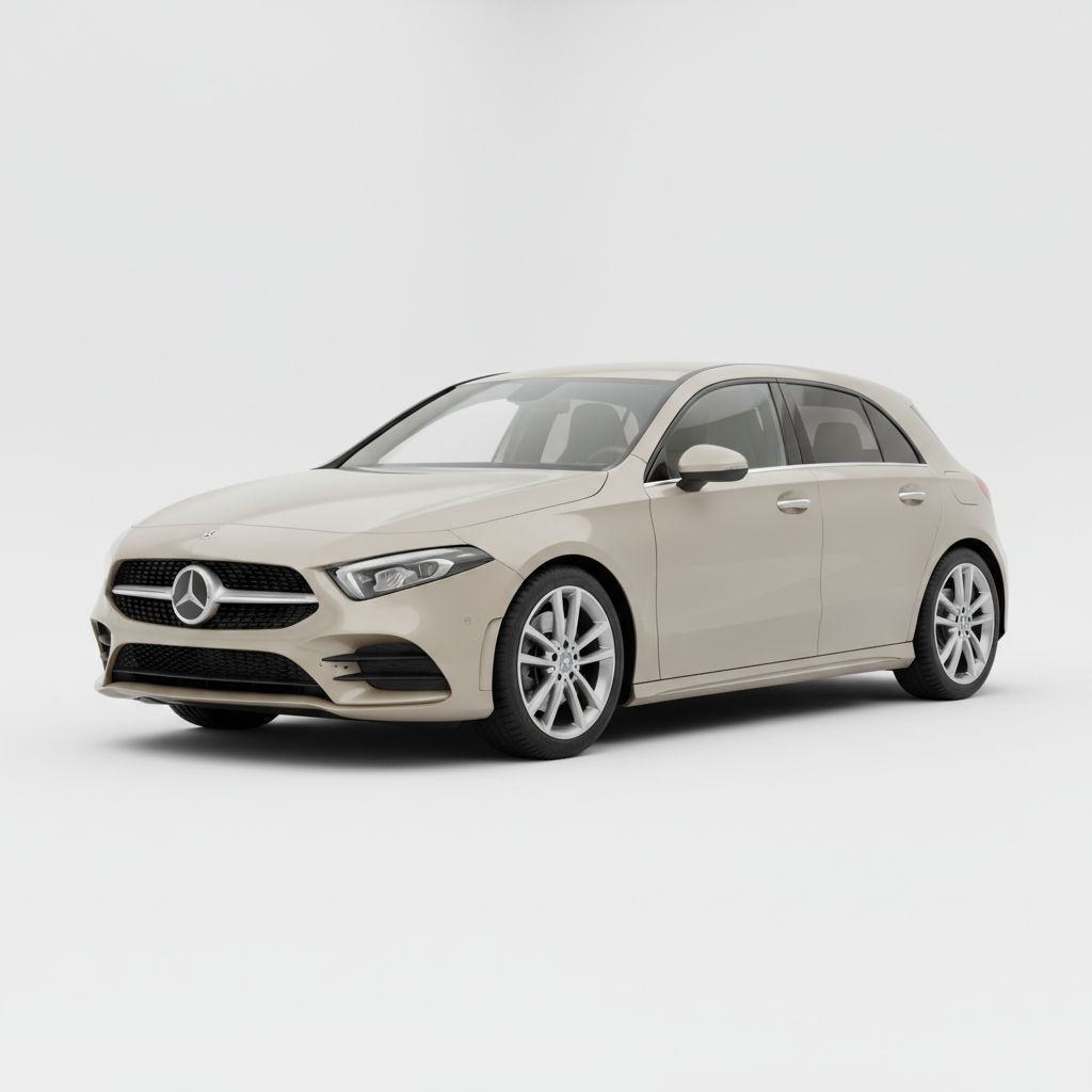 Mercedes-Benz A-Class W177 2018 — widok boczny