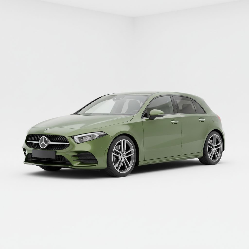Mercedes-Benz A-Class W177 2018 — widok boczny
