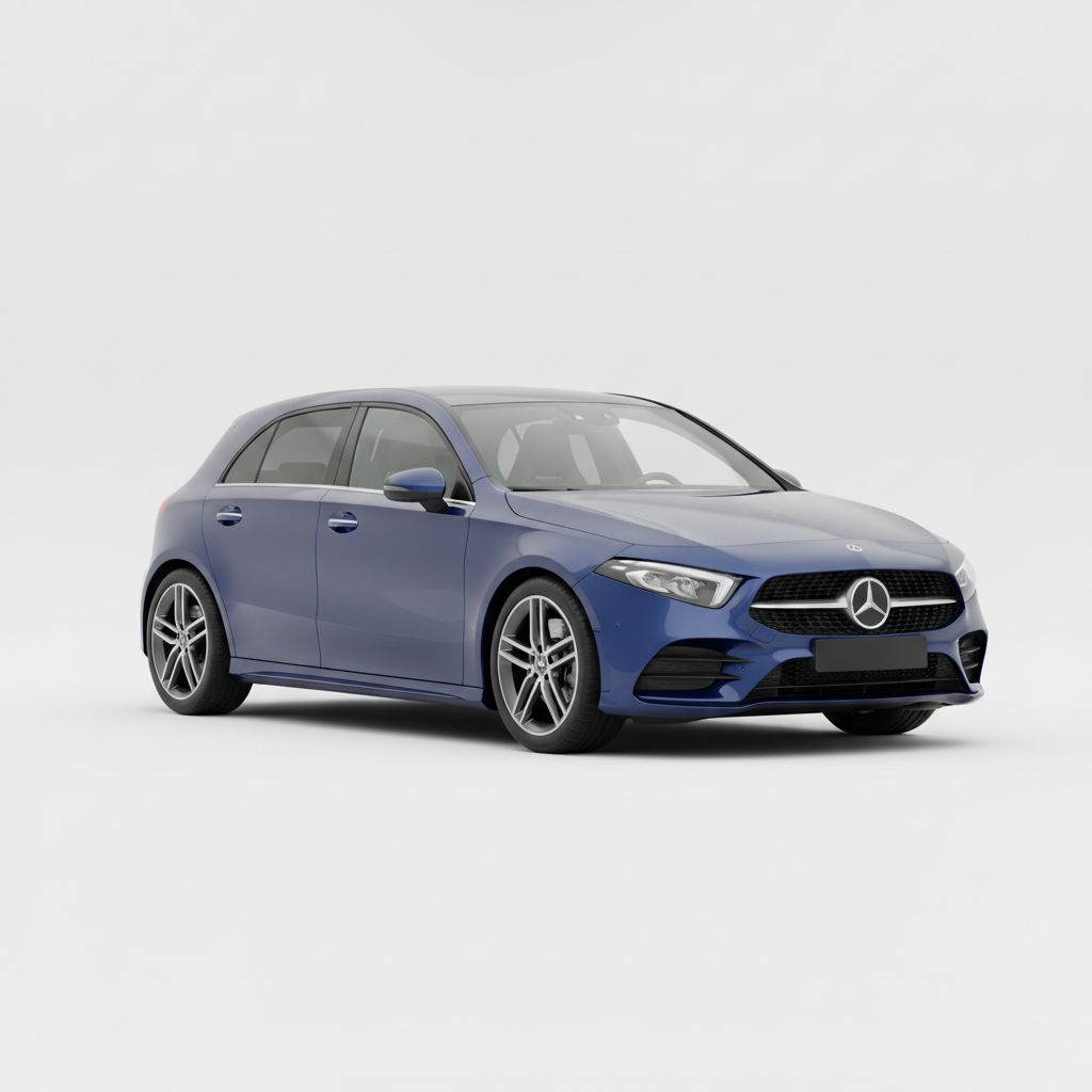 Mercedes-Benz A-Class W177 2018 — widok boczny