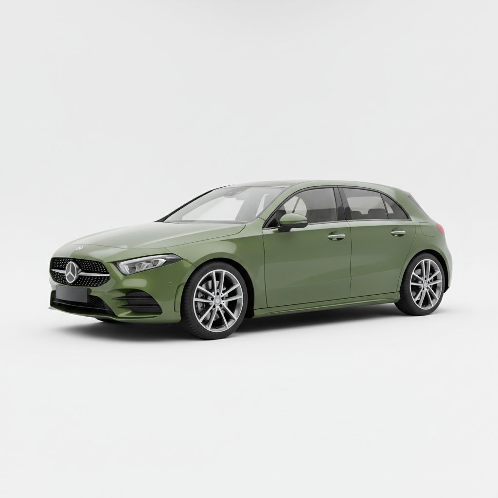 Mercedes-Benz A-Class W177 2018 — widok boczny
