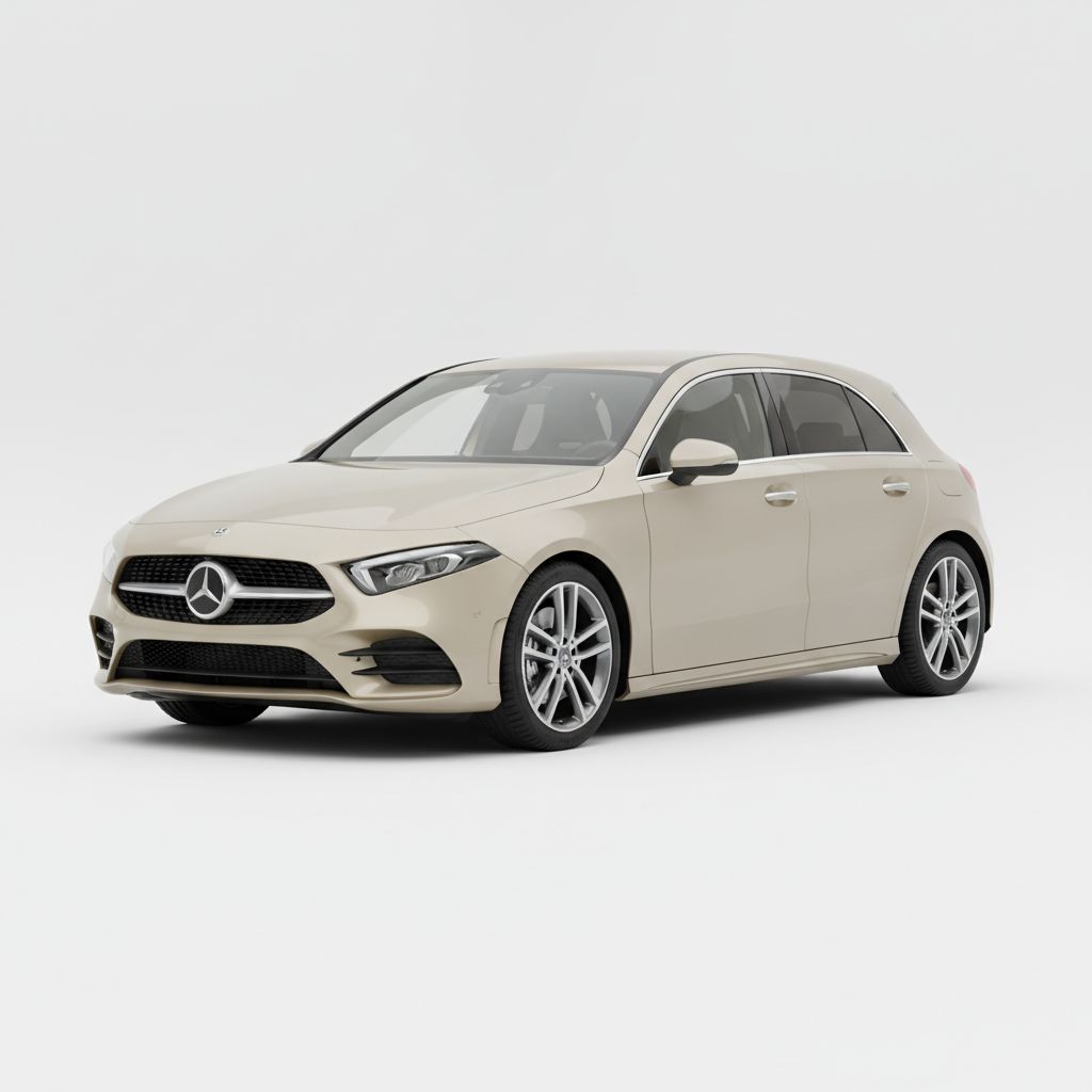 Mercedes-Benz A-Class W177 2018 — widok boczny