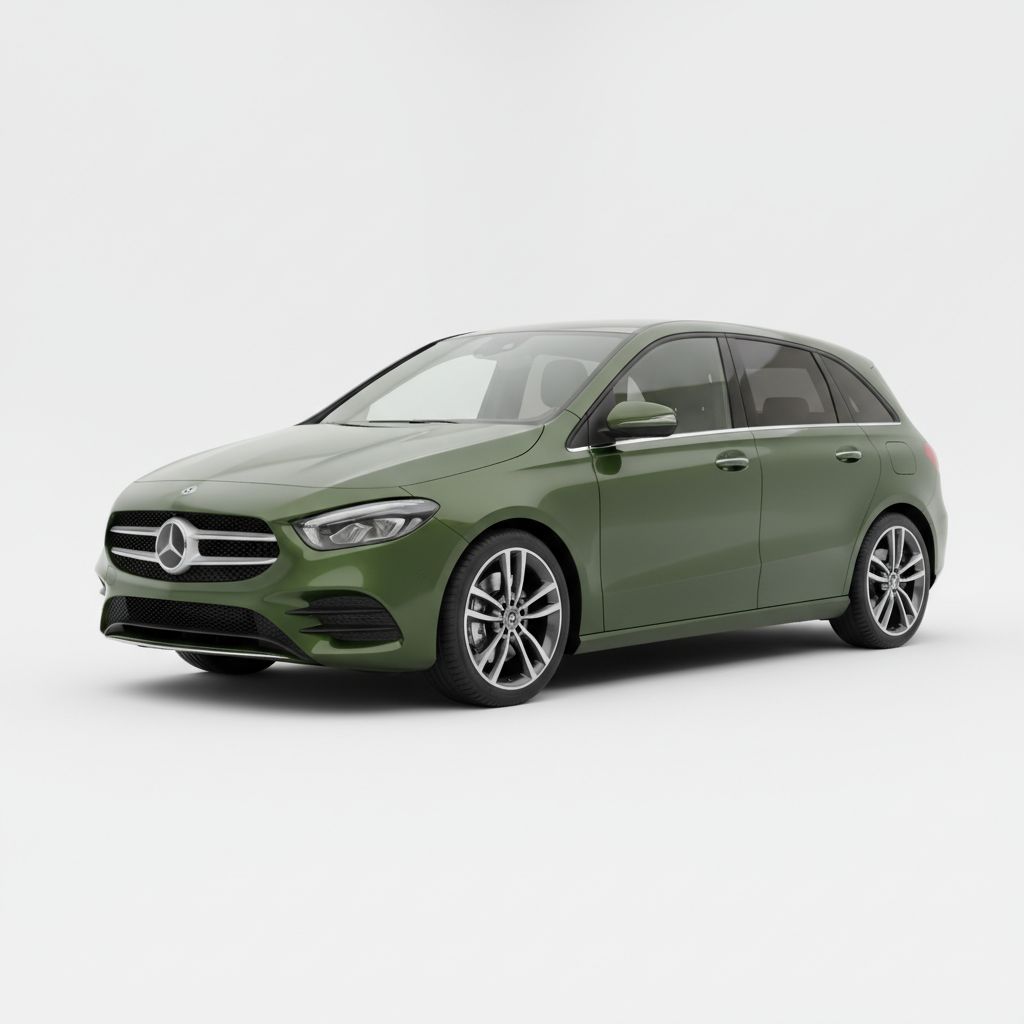 Mercedes-Benz B-Class W247 2019 — widok boczny