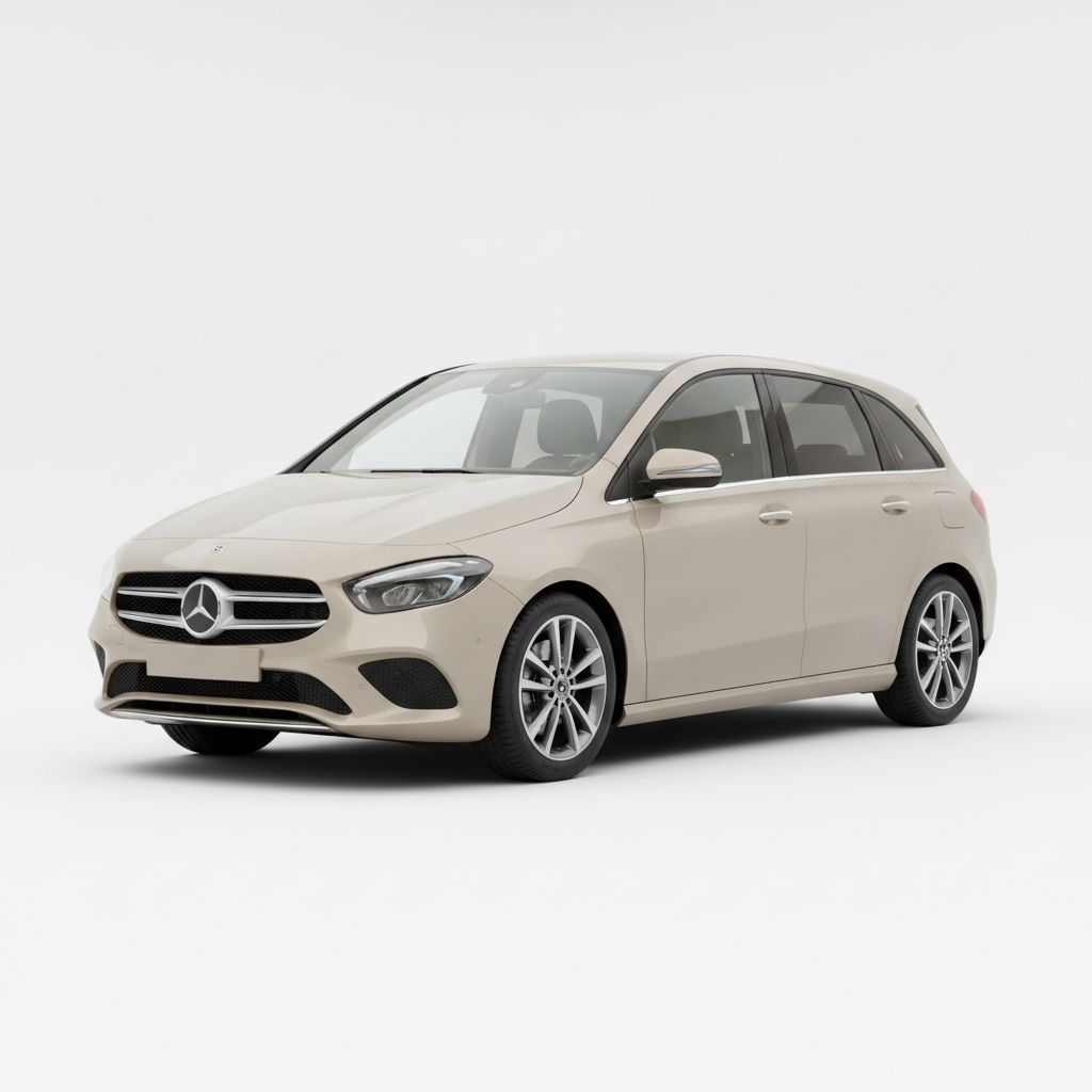 Mercedes-Benz B-Class W247 2019 — widok boczny