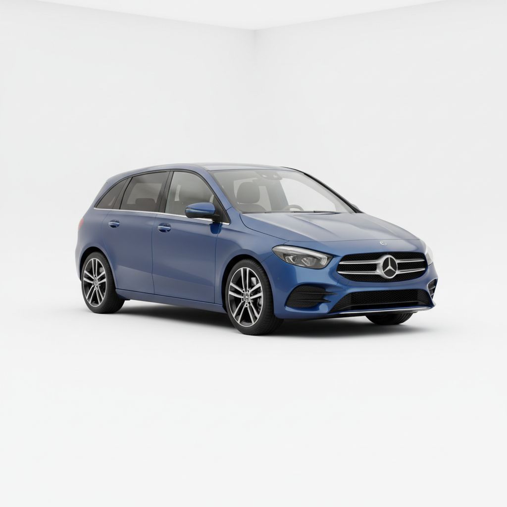 Mercedes-Benz B-Class W247 2019 — widok boczny