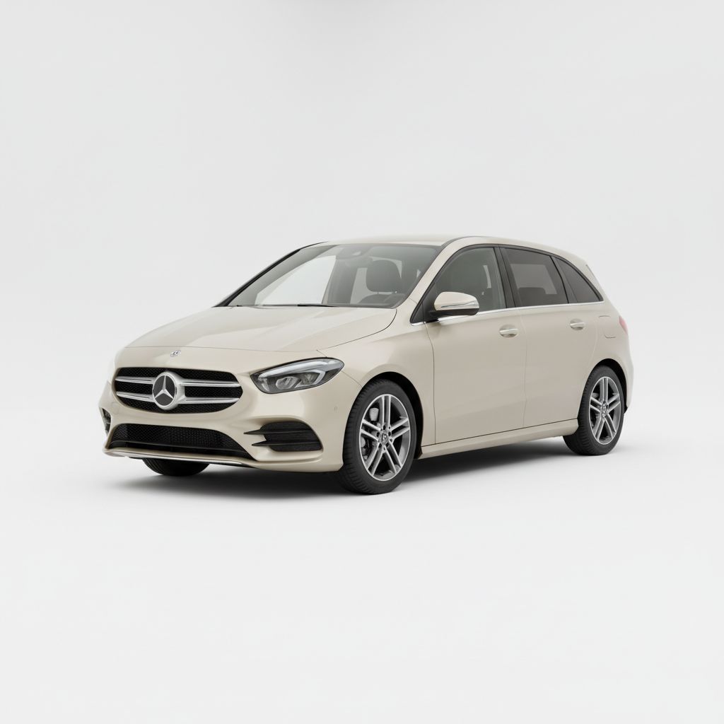 Mercedes-Benz B-Class W247 2019 — widok boczny