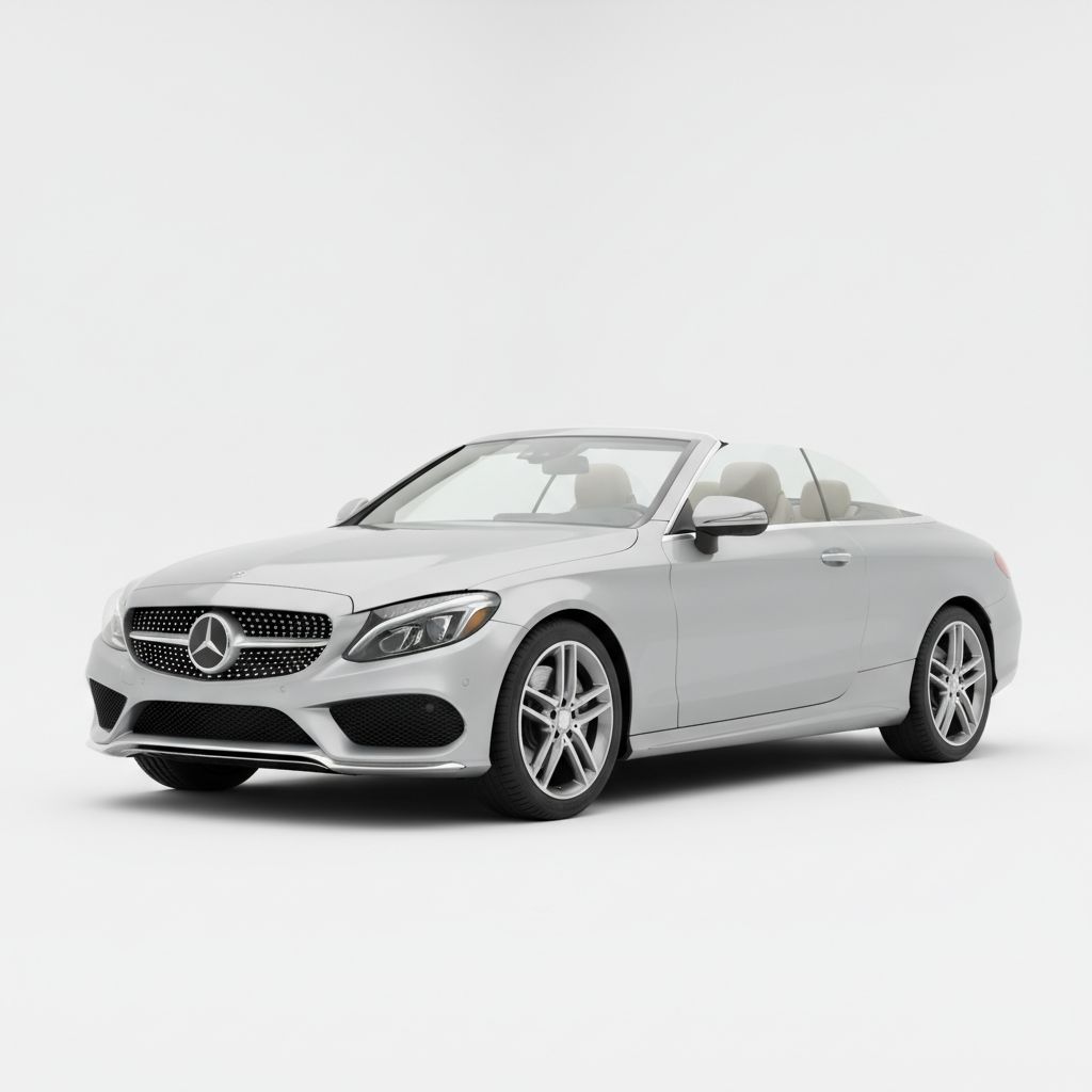 Mercedes-Benz C-Class Cabrio A205 2016 — widok boczny