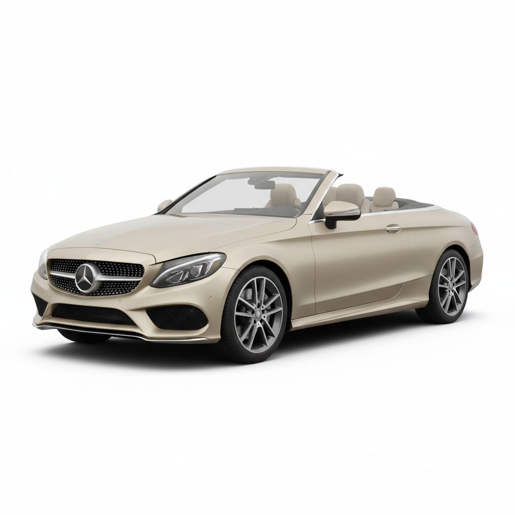Mercedes-Benz C-Class Cabrio A205 2016 — widok boczny