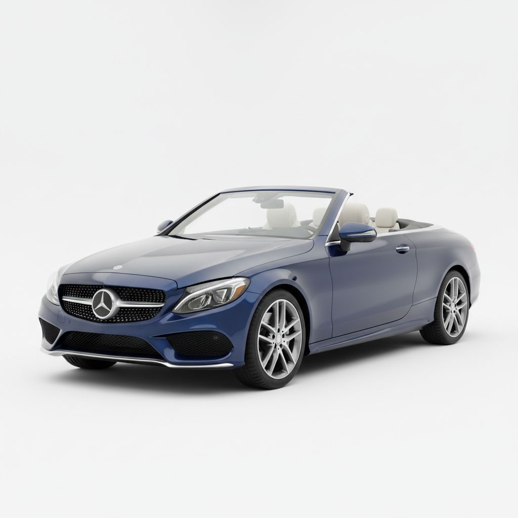 Mercedes-Benz C-Class Cabrio A205 2016 — widok boczny
