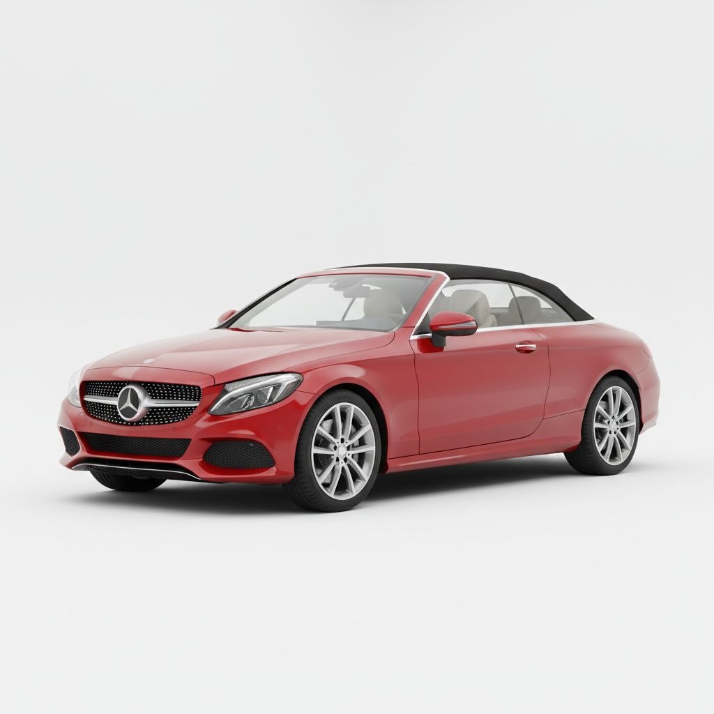 Mercedes-Benz C-Class Cabrio A205 2016 — widok boczny