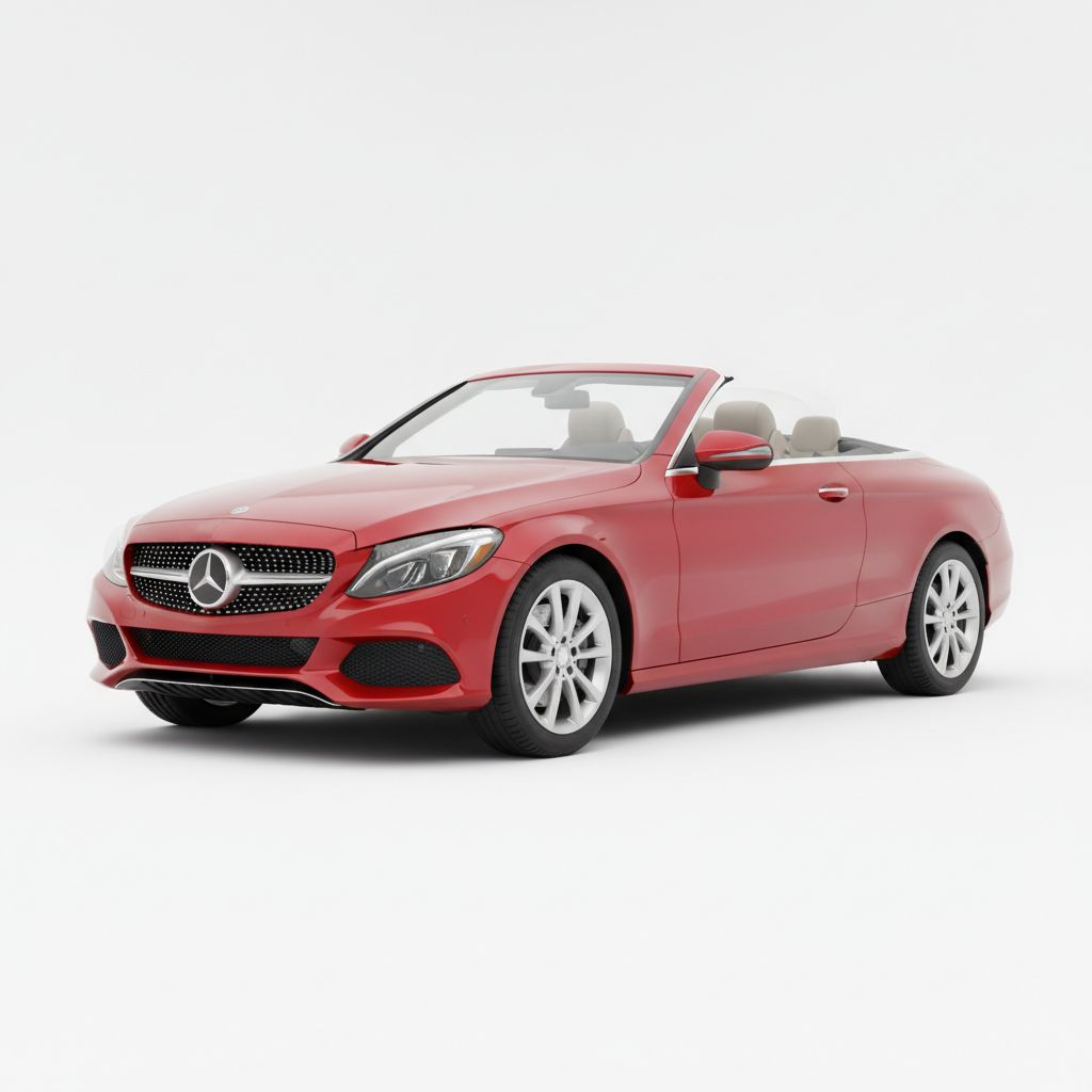 Mercedes-Benz C-Class Cabrio A205 2016 — widok boczny