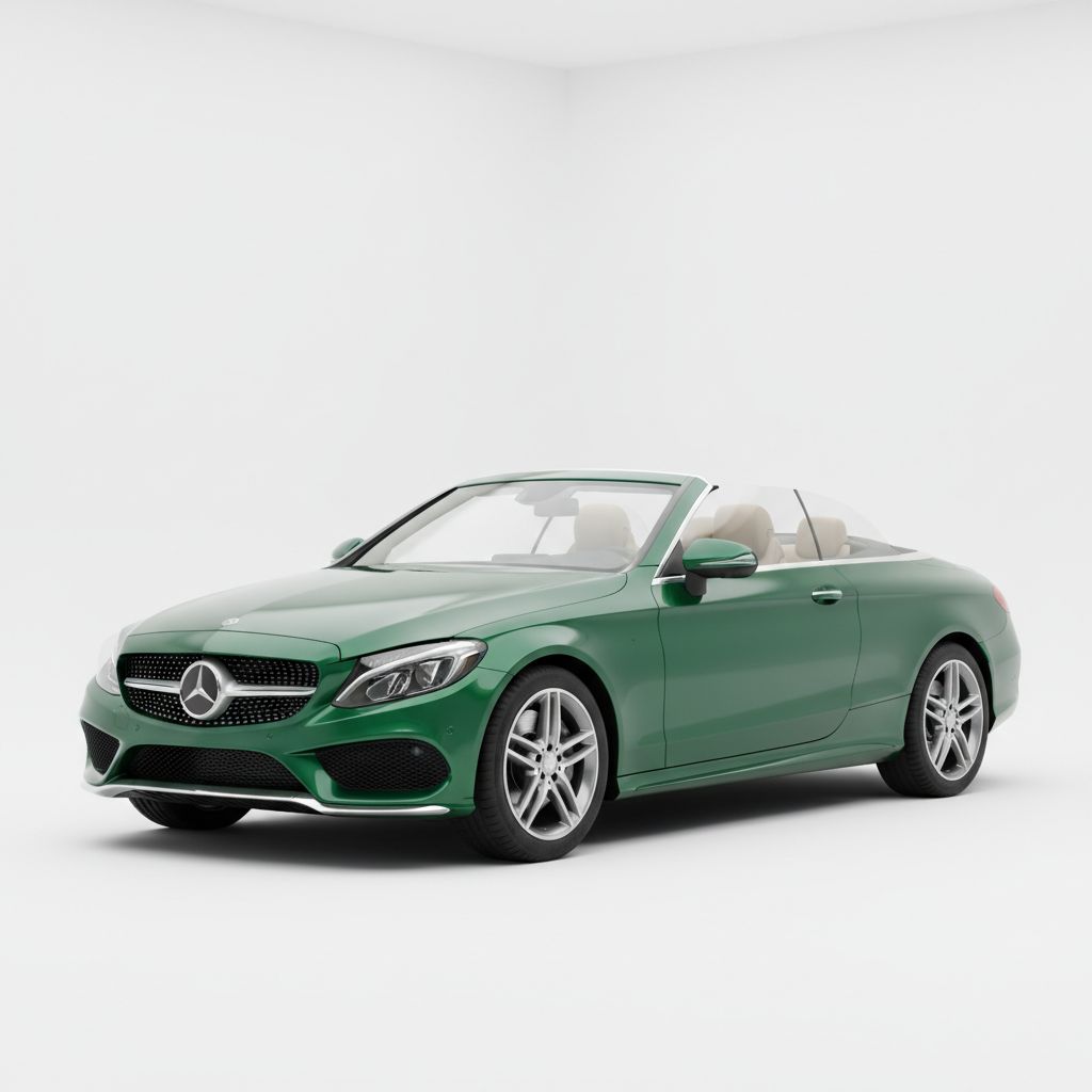 Mercedes-Benz C-Class Cabrio A205 2016 — widok boczny