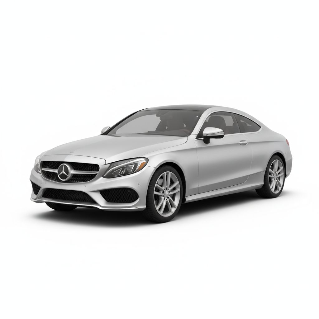 Mercedes-Benz C-Class Coupe C205 2015 — widok boczny