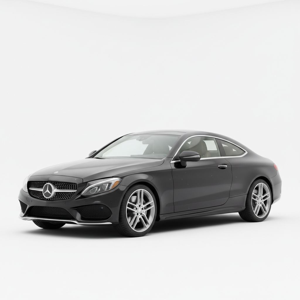 Mercedes-Benz C-Class Coupe C205 2015 — widok boczny