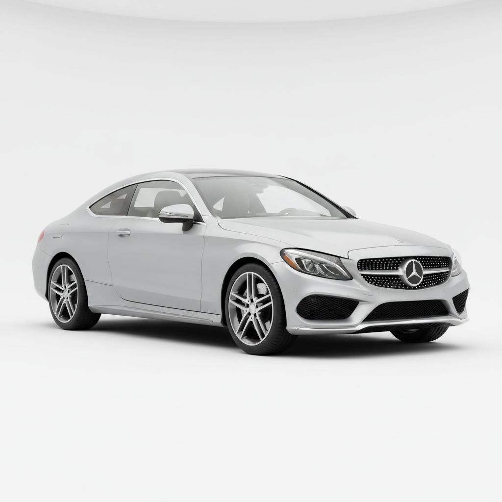 Mercedes-Benz C-Class Coupe C205 2015 — widok boczny