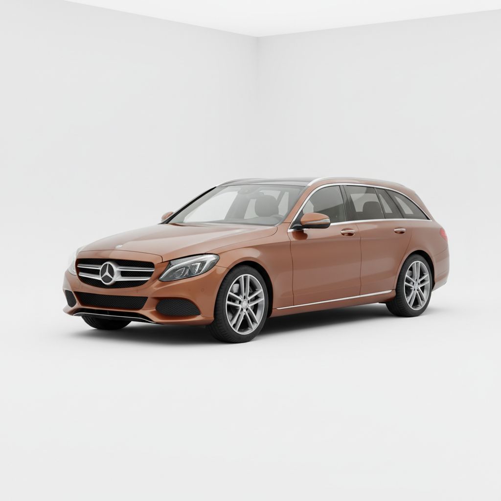 Mercedes-Benz C-Class Kombi S205 2014 — widok boczny