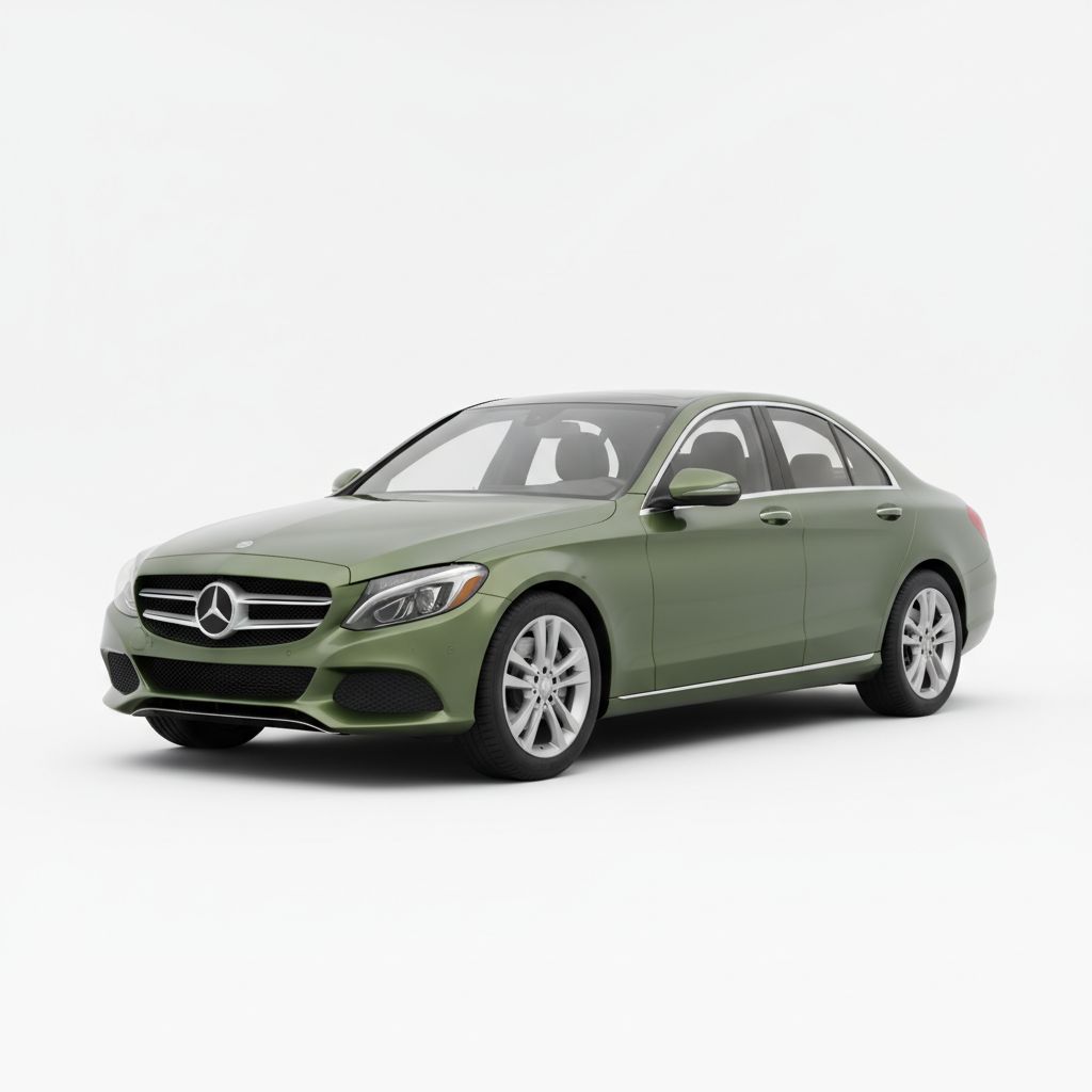 Mercedes-Benz C-Class W205 2014 — widok boczny