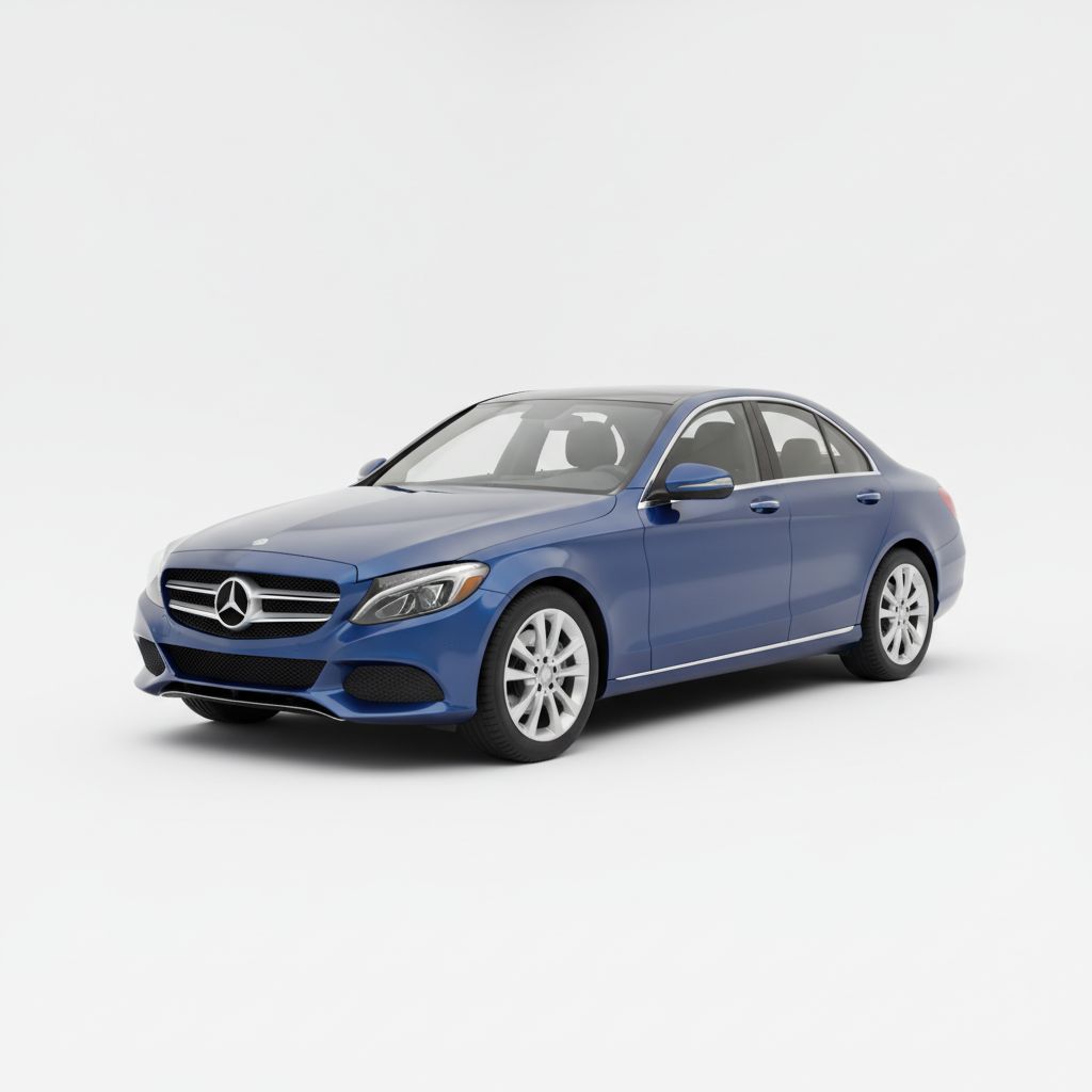 Mercedes-Benz C-Class W205 2014 — widok boczny