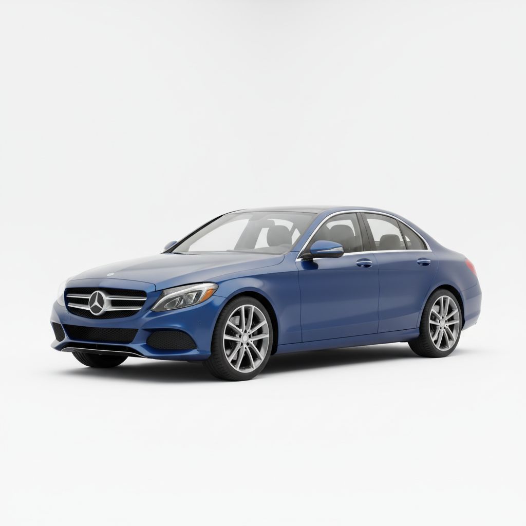 Mercedes-Benz C-Class W205 2014 — widok boczny