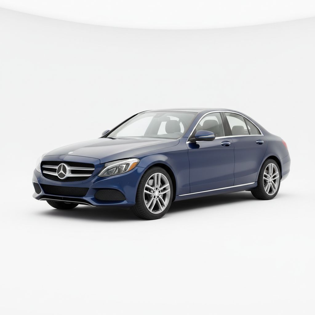 Mercedes-Benz C-Class W205 2014 — widok boczny