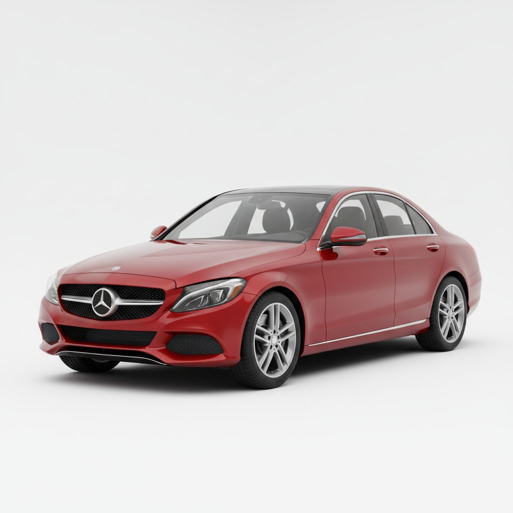 Mercedes-Benz C-Class W205 2014 — widok boczny
