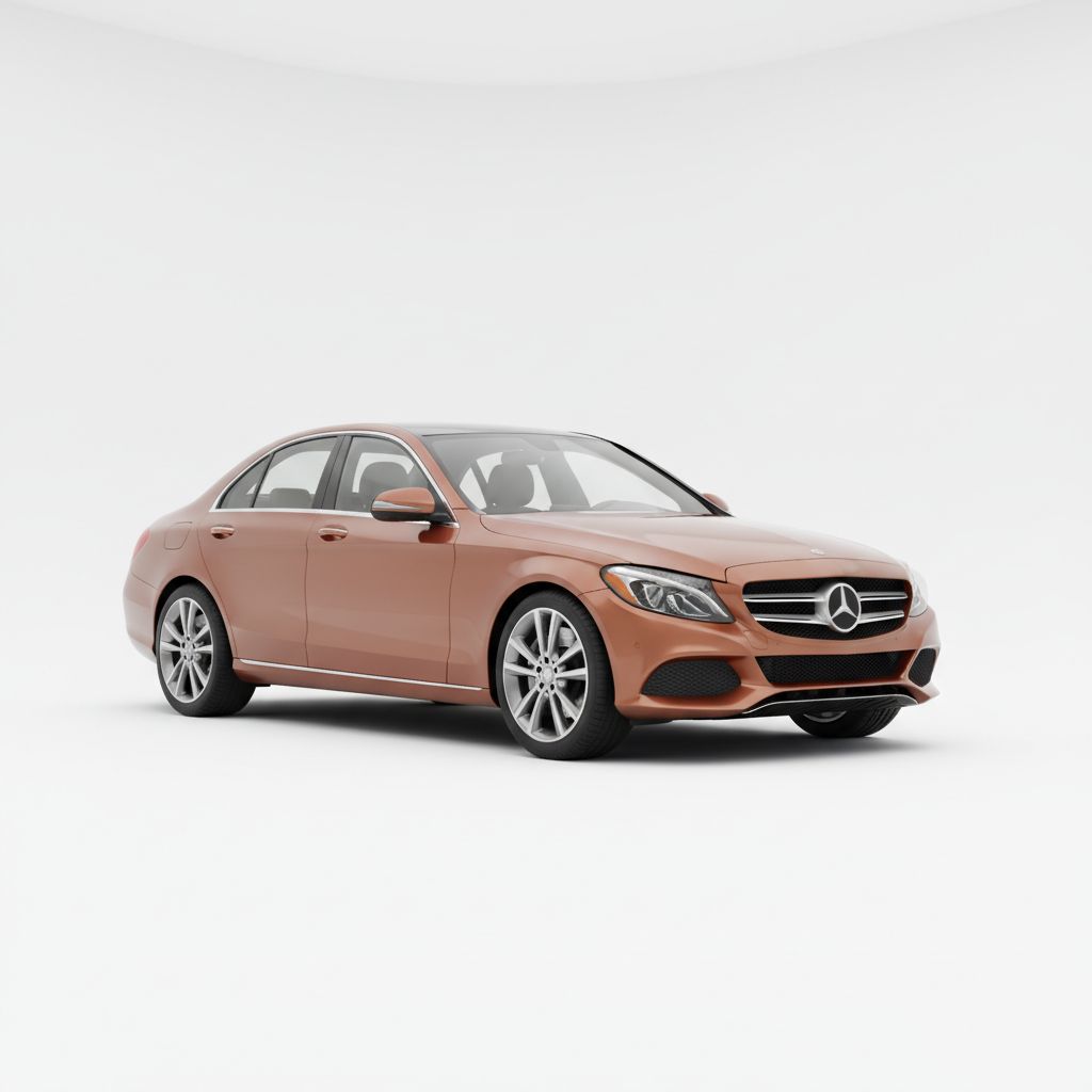 Mercedes-Benz C-Class W205 2014 — widok boczny