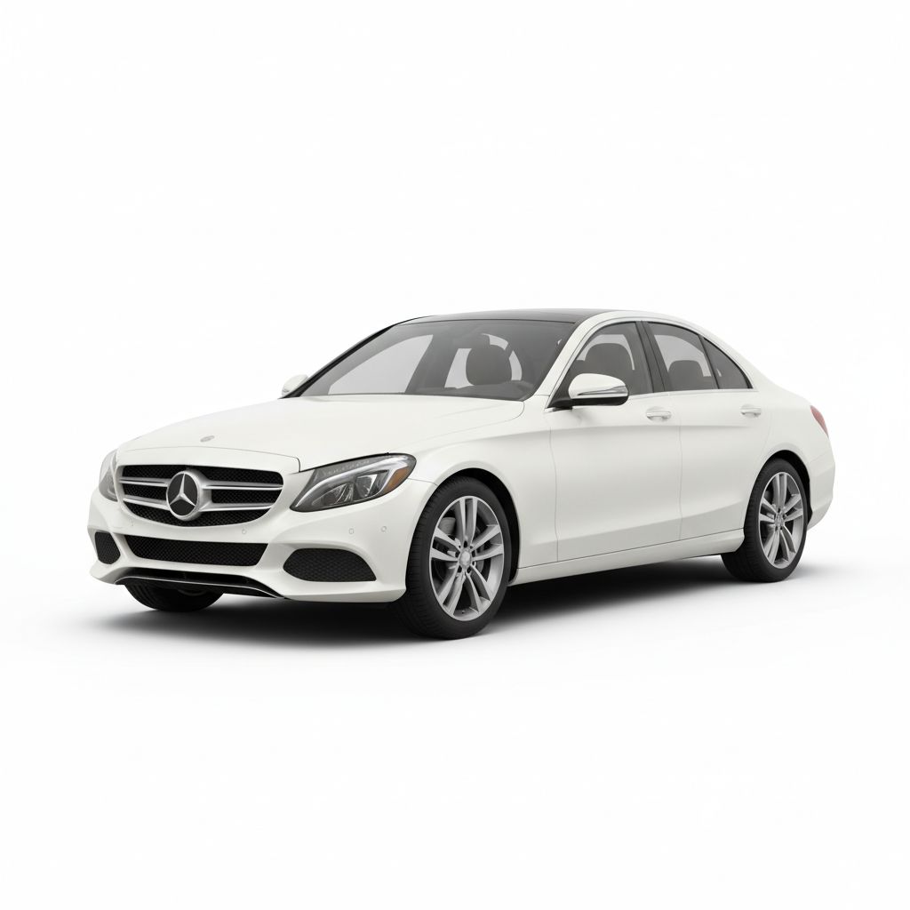 Mercedes-Benz C-Class W205 2014 — widok boczny