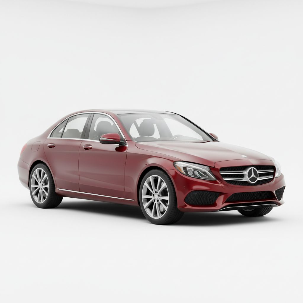 Mercedes-Benz C-Class W205 2014 — widok boczny