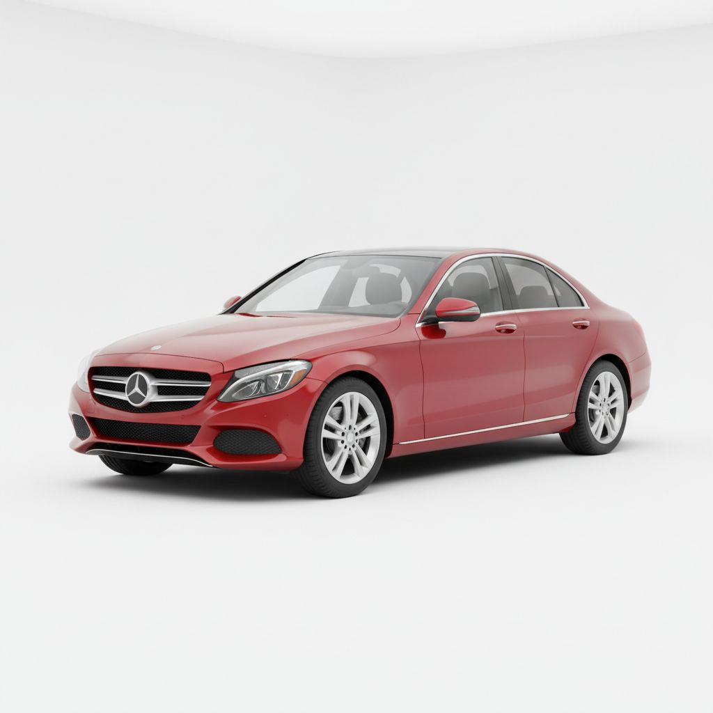 Mercedes-Benz C-Class W205 2014 — widok boczny