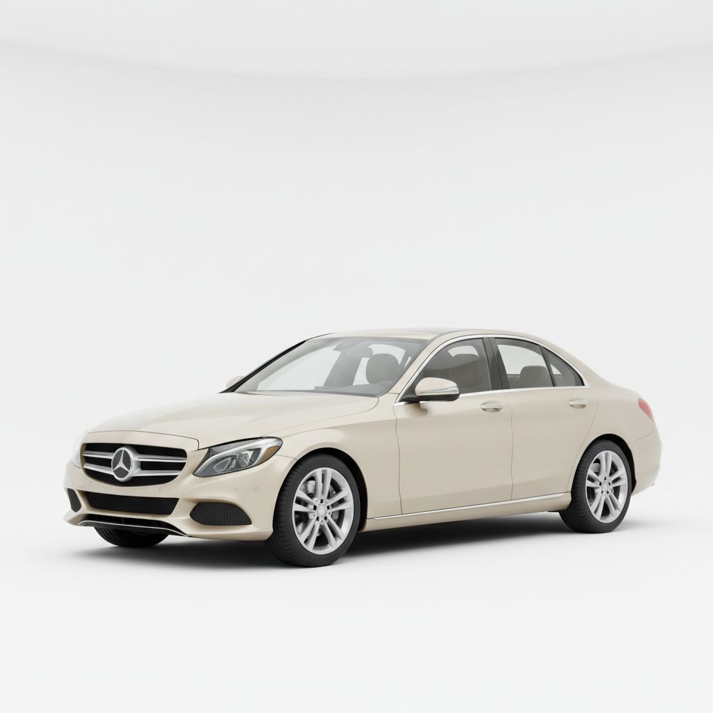 Mercedes-Benz C-Class W205 2014 — widok boczny