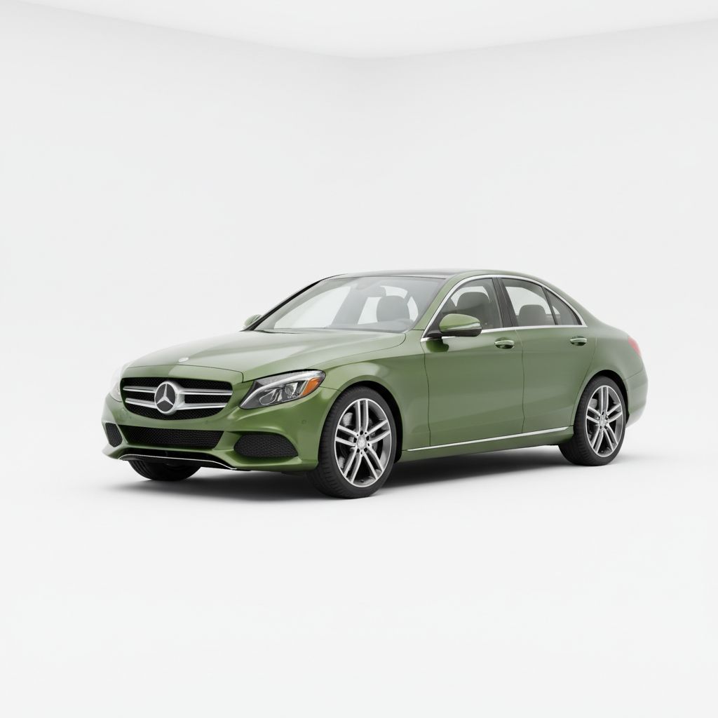 Mercedes-Benz C-Class W205 2014 — widok boczny