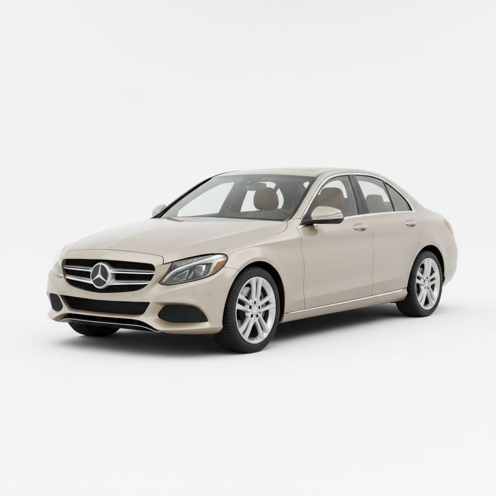 Mercedes-Benz C-Class W205 2014 — widok boczny