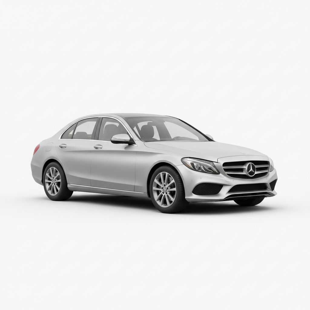 Mercedes-Benz C-Class W205 2014 — widok boczny