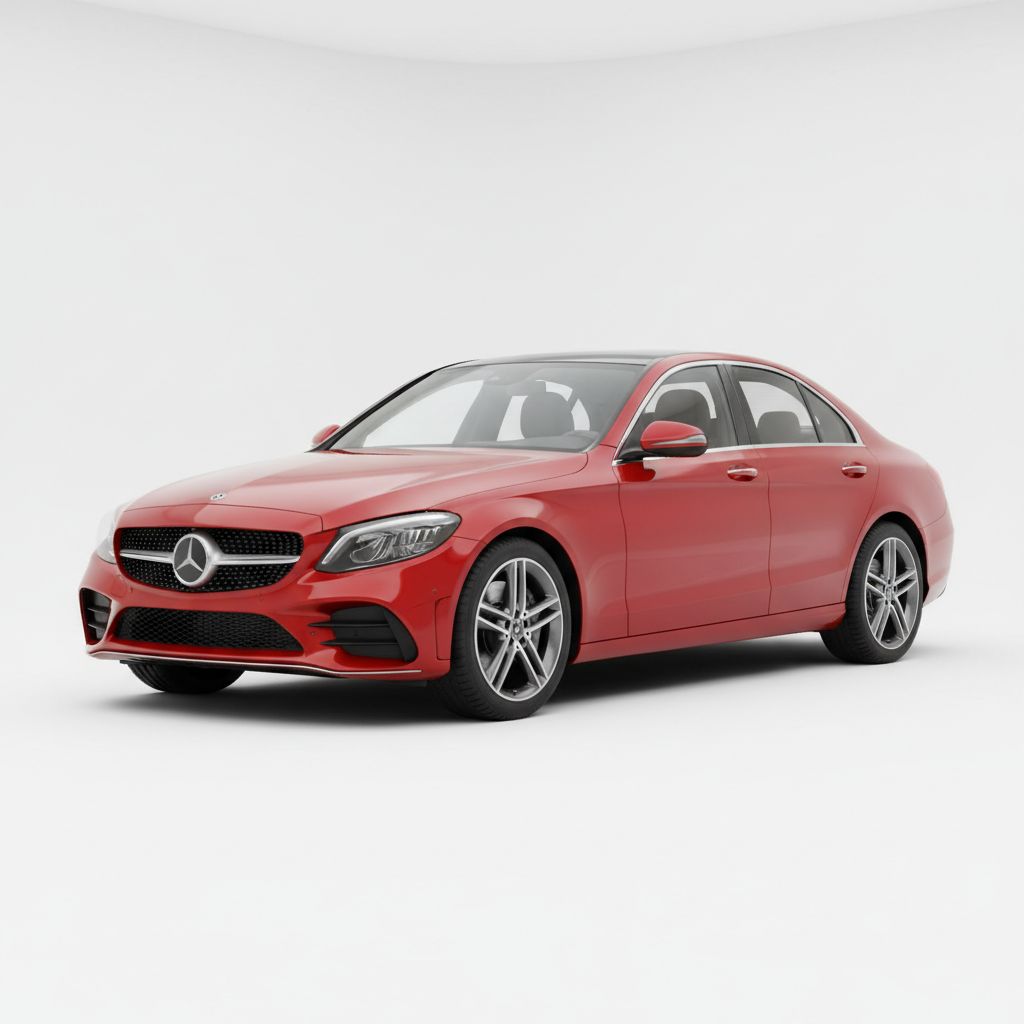 Mercedes-Benz C-Class W206 2021 — widok boczny