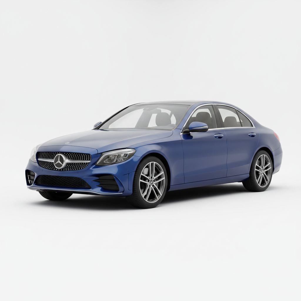 Mercedes-Benz C-Class W206 2021 — widok boczny