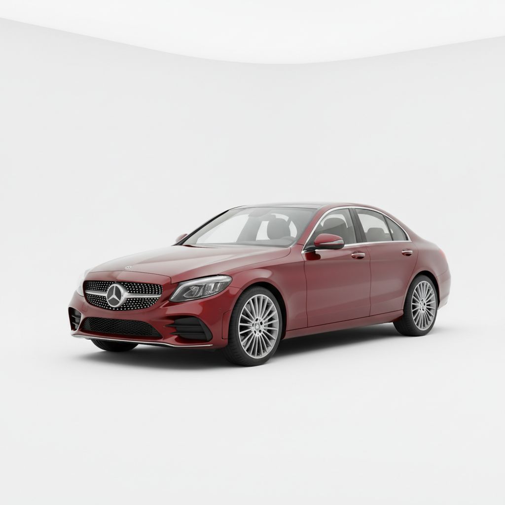 Mercedes-Benz C-Class W206 2021 — widok boczny