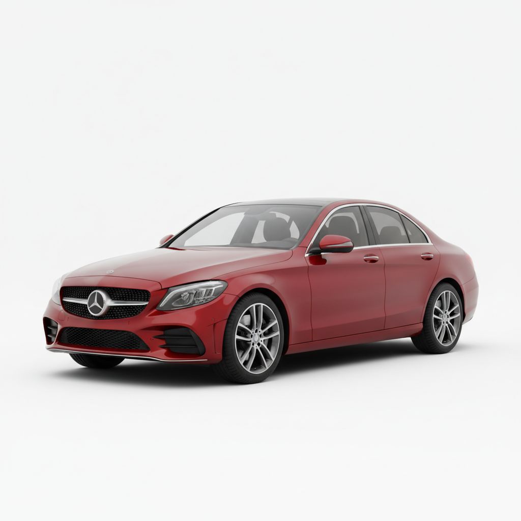 Mercedes-Benz C-Class W206 2021 — widok boczny