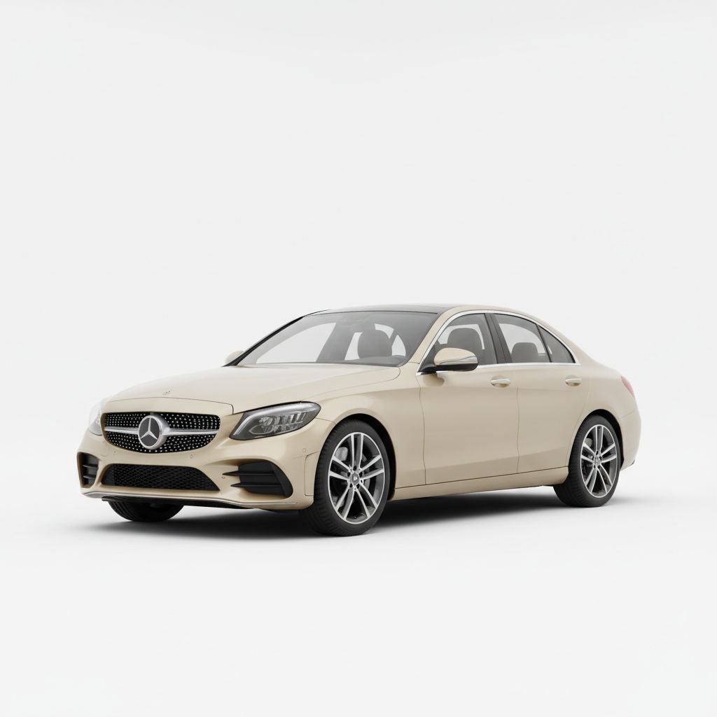 Mercedes-Benz C-Class W206 2021 — widok boczny