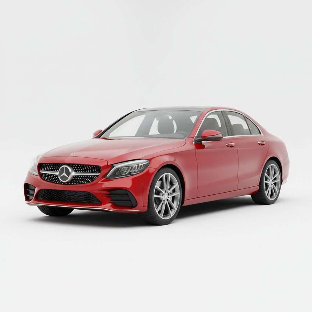 Mercedes-Benz C-Class W206 2021 — widok boczny