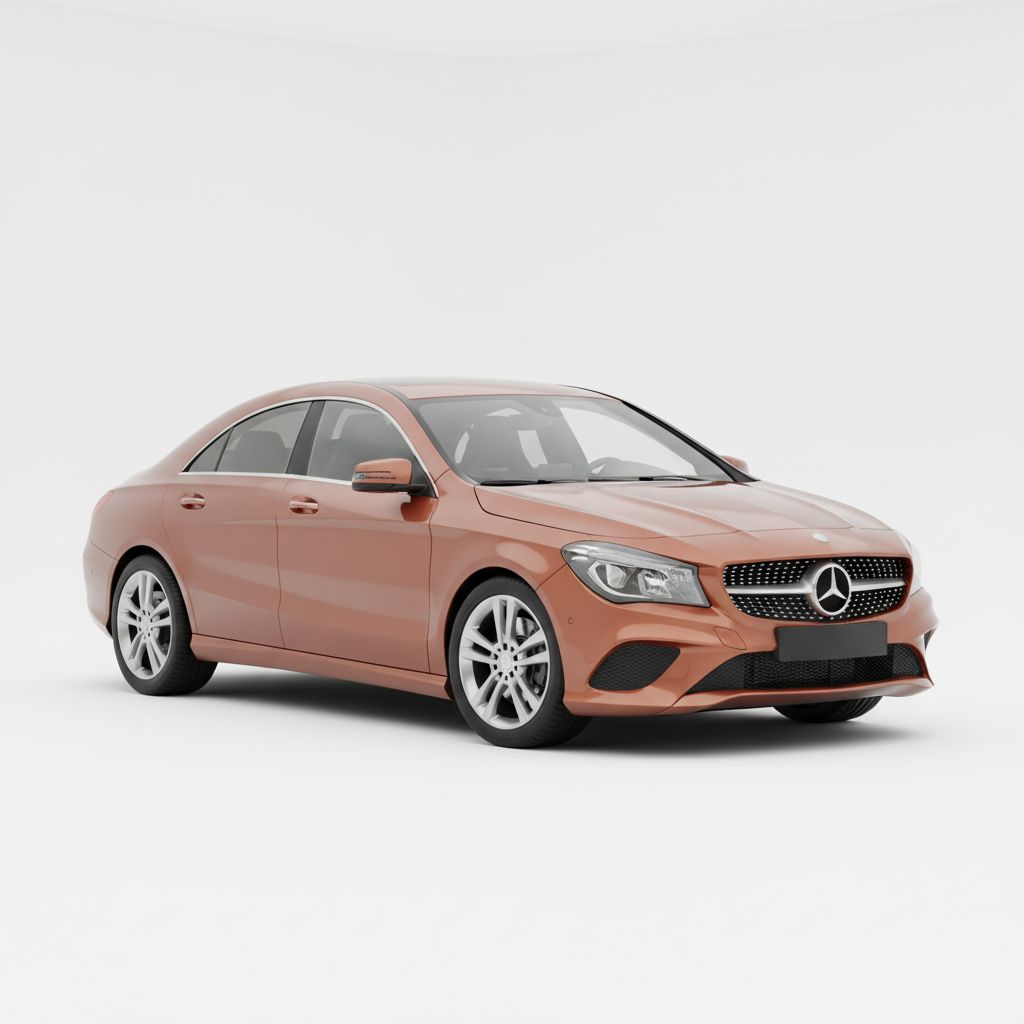 Mercedes-Benz CLA C117 2013 — widok boczny