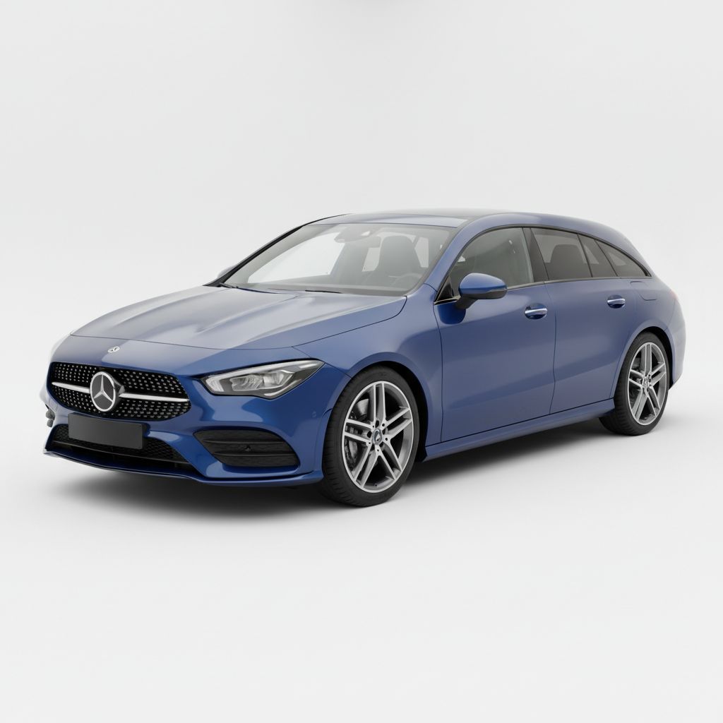 Mercedes-Benz CLA Shooting Brake X118 2019 — widok boczny
