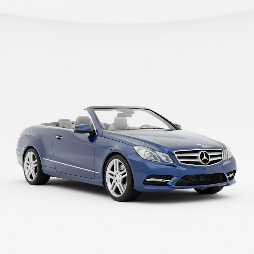 Mercedes-Benz E-Class Cabrio A207 2010 — widok boczny