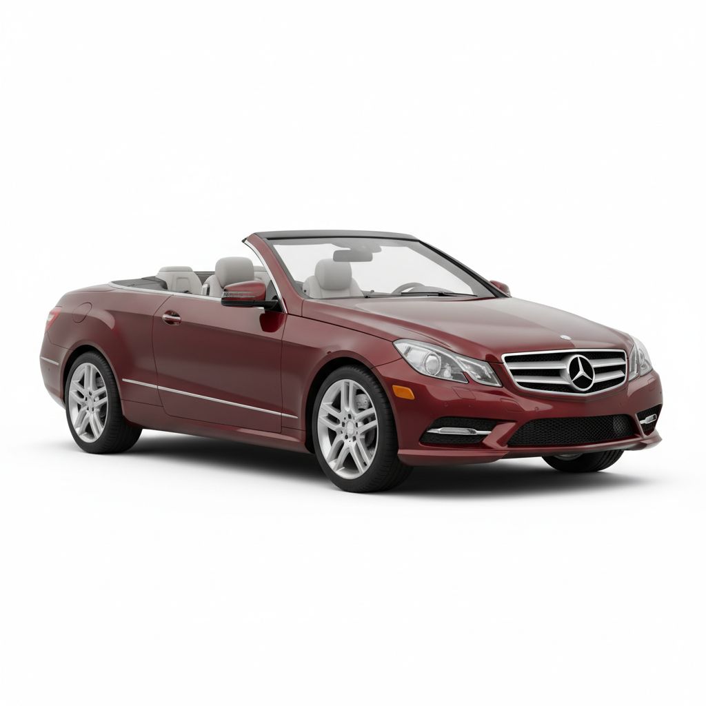 Mercedes-Benz E-Class Cabrio A207 2010 — widok boczny
