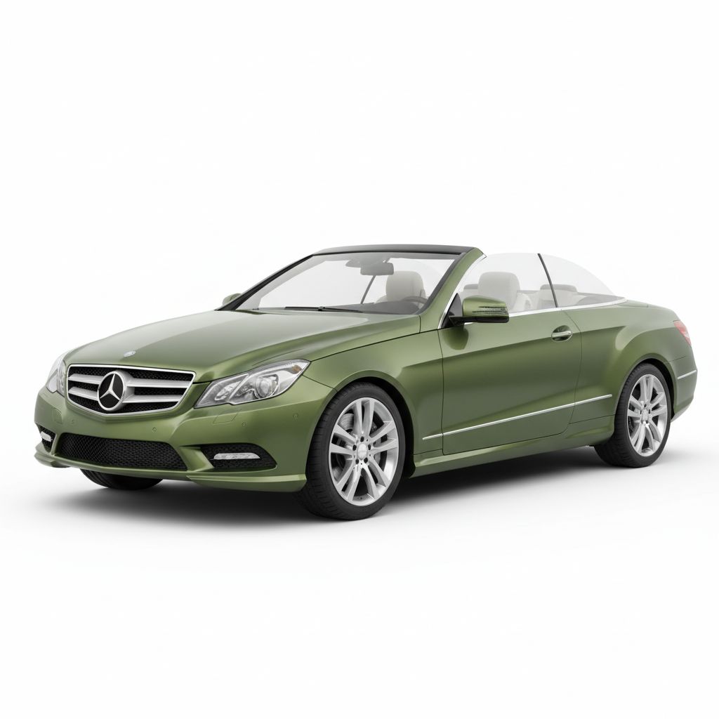 Mercedes-Benz E-Class Cabrio A207 2010 — widok boczny