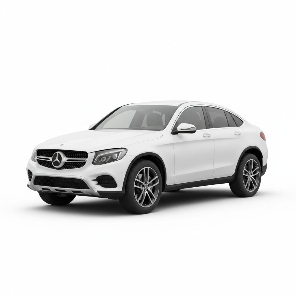 Mercedes-Benz GLC Coupe C253 2016 — widok boczny